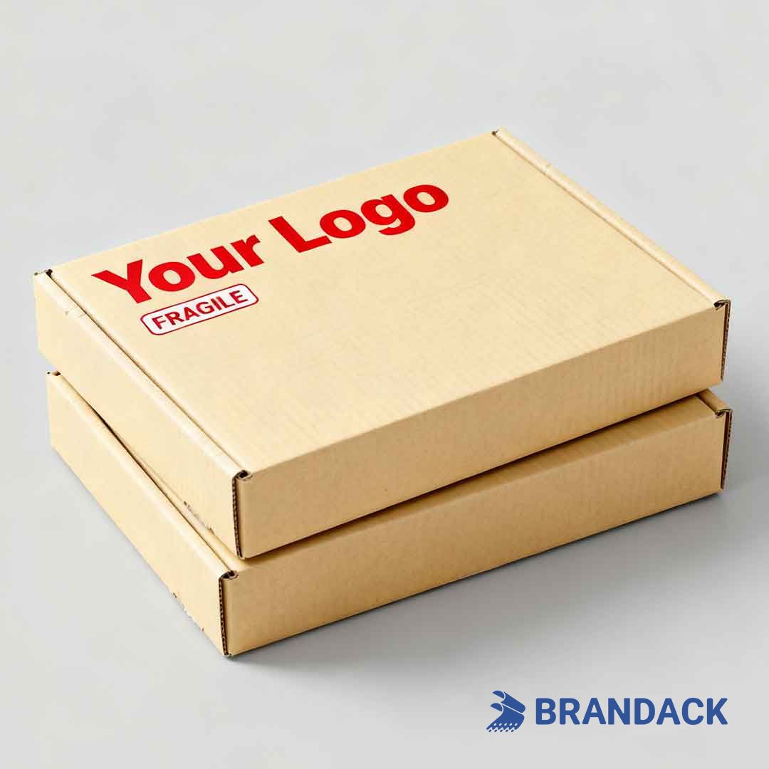 Custom Long Flat Medium International Shipping Boxes