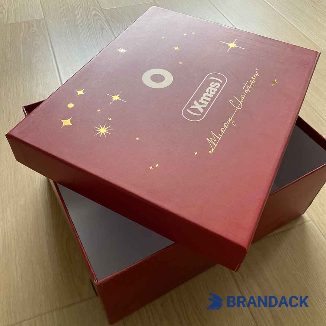 cardboard shoe boxes