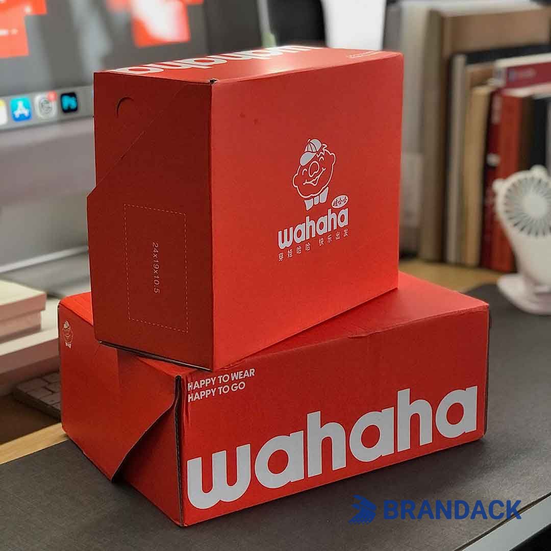 cardboard shoe boxes