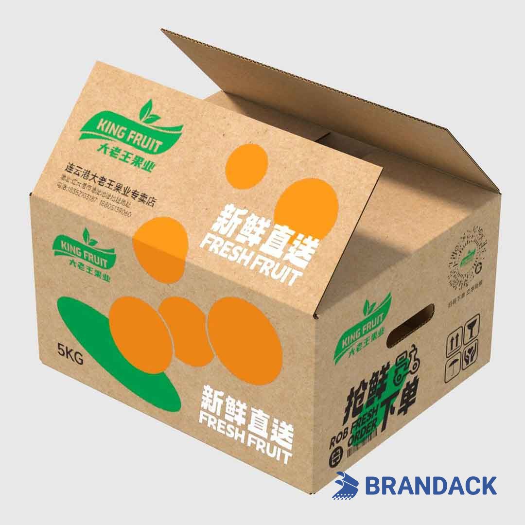 printed corrugated packaging box