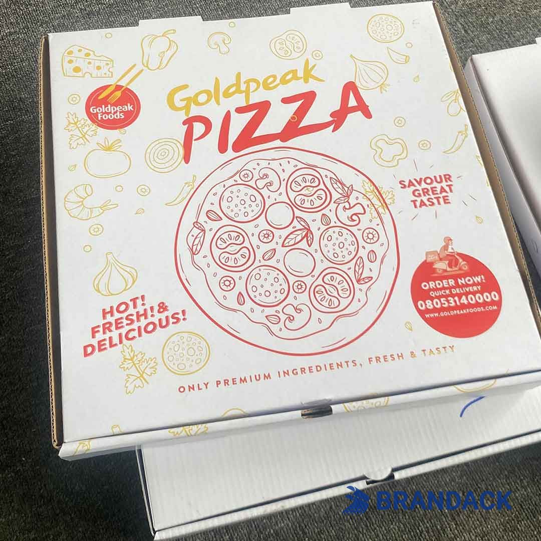 custom printed pizza boxes wholesale