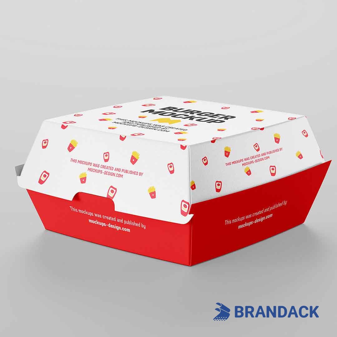 custom printed burger boxes