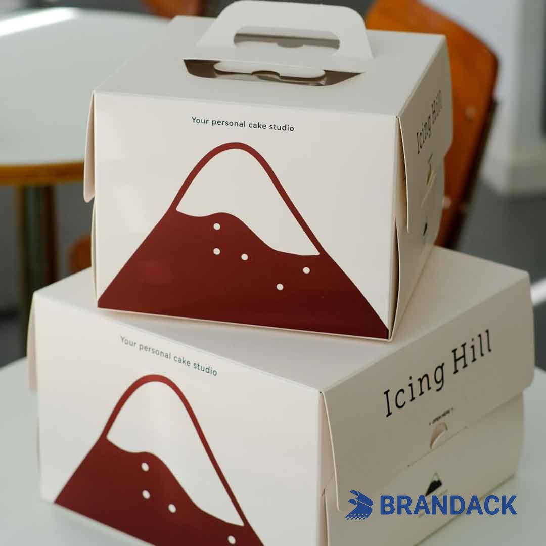 custom cake boxes with logo