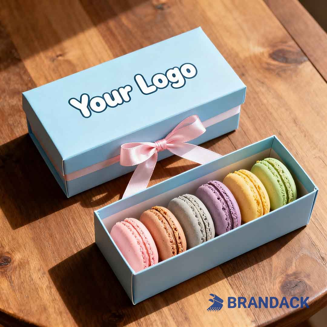 custom macaron boxes personalized