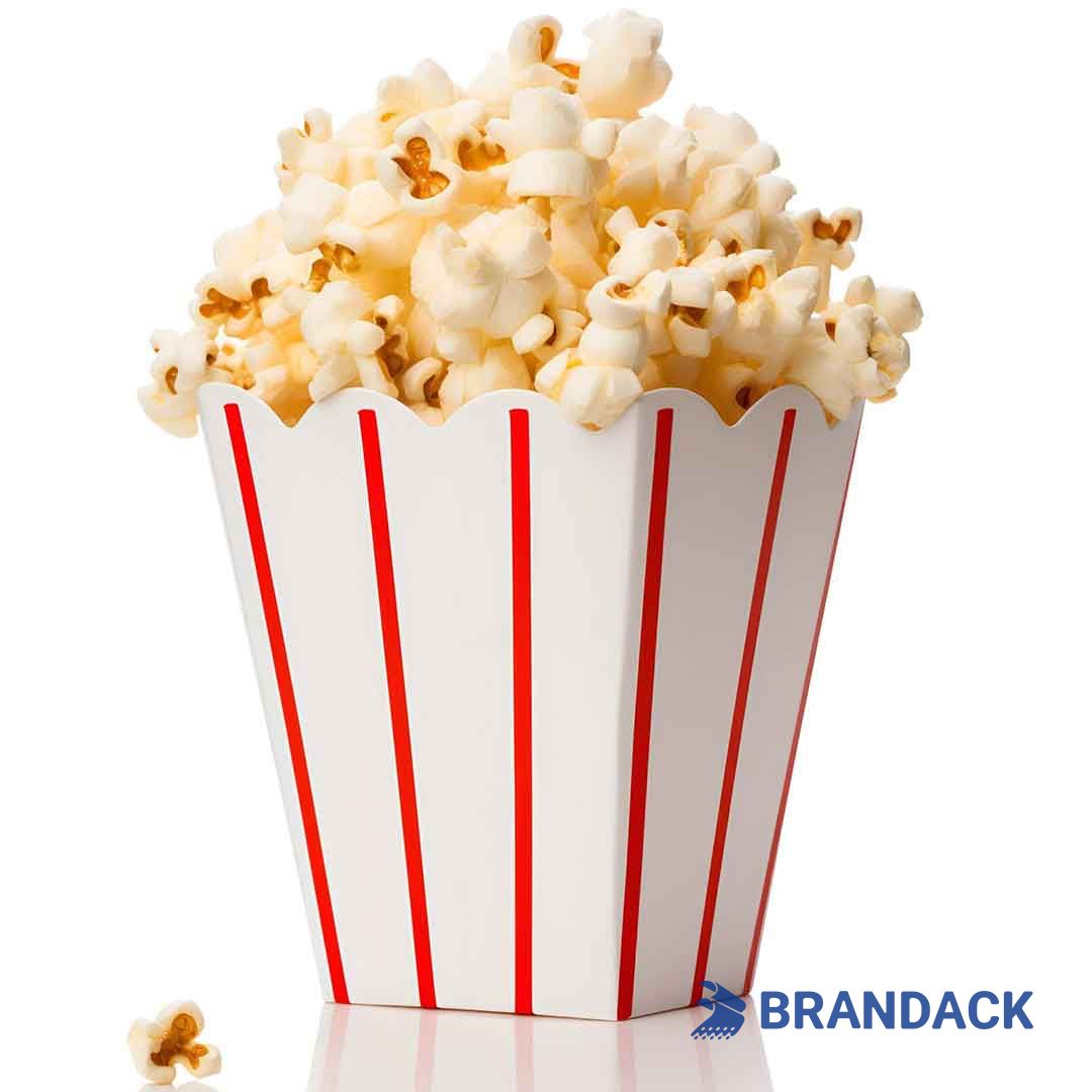 Branded Popcorn Boxes Wholesale Supplies Personalised with Your Logo