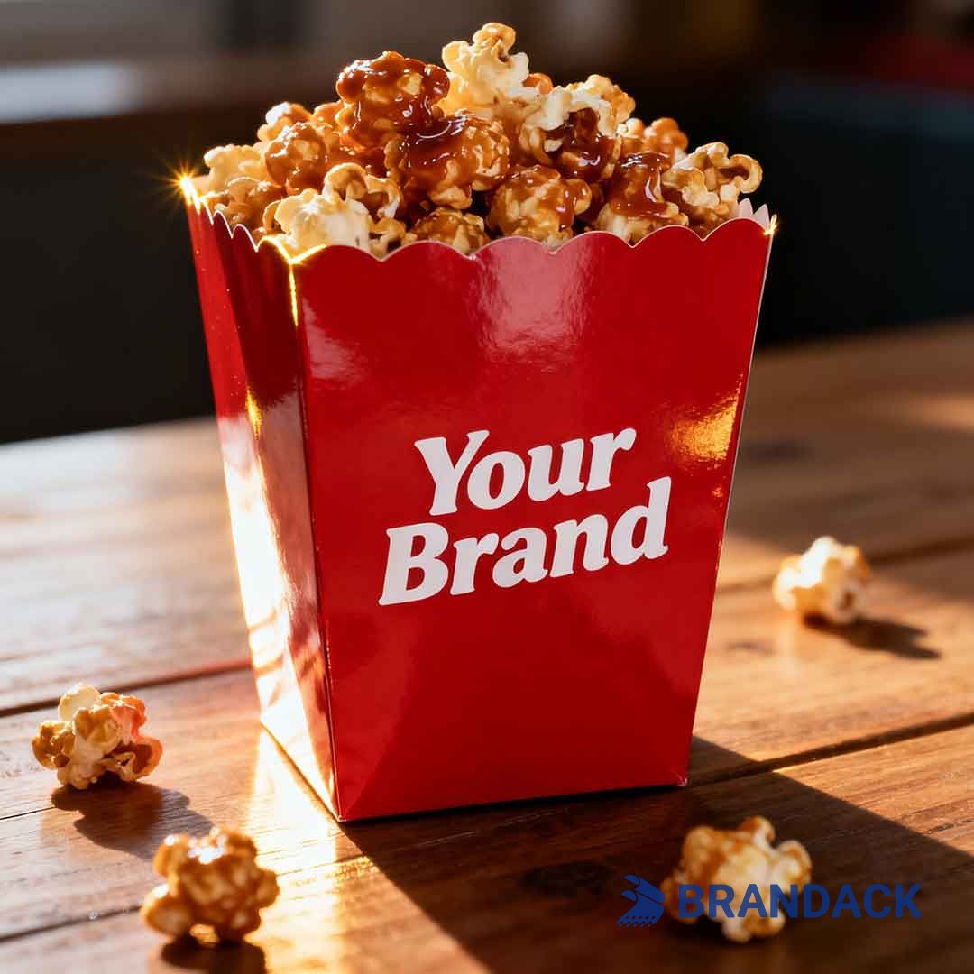 branded popcorn boxes