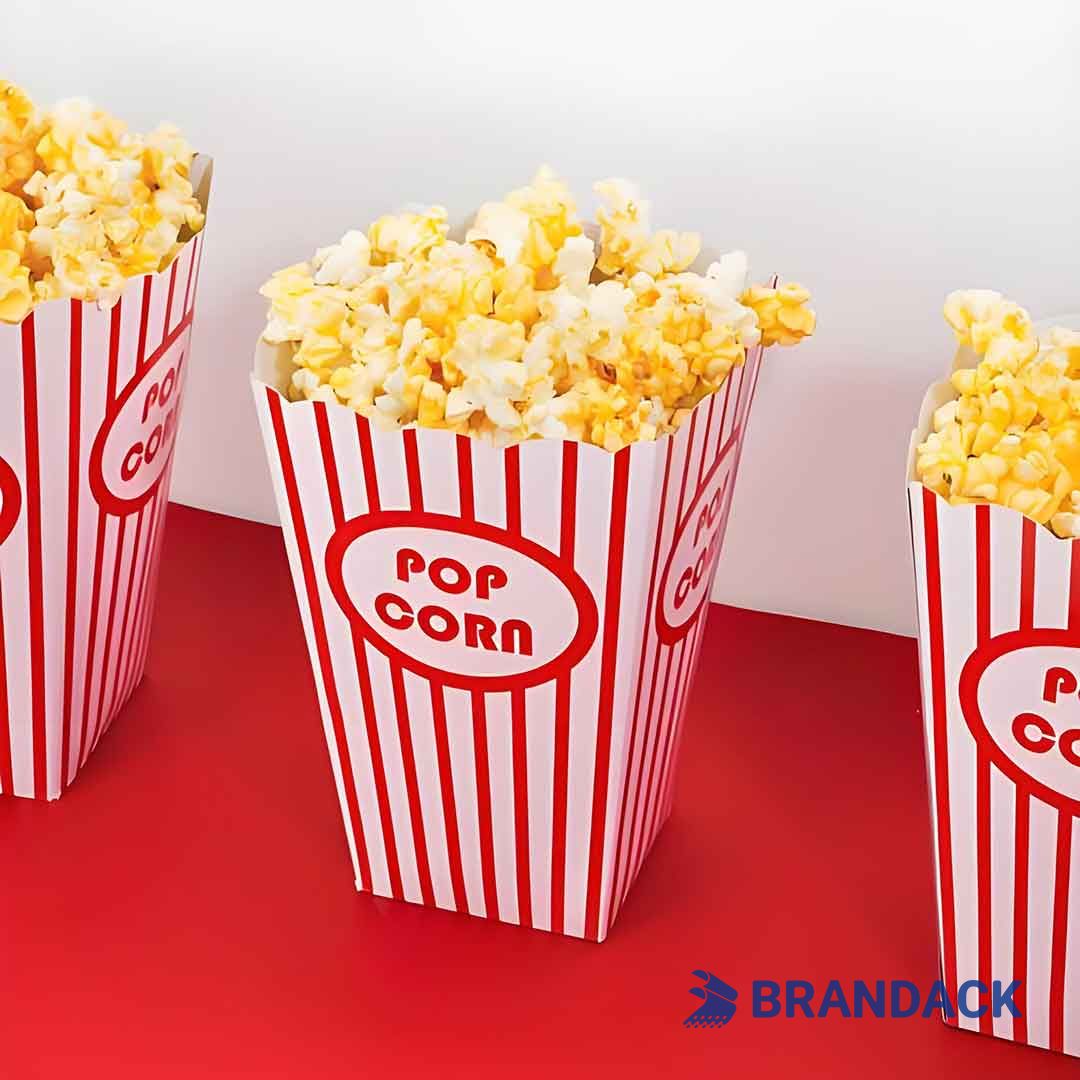 personalised popcorn packaging holder