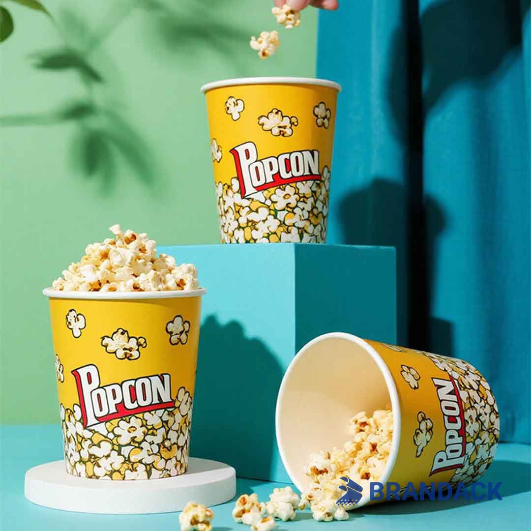 custom personalized popcorn cups
