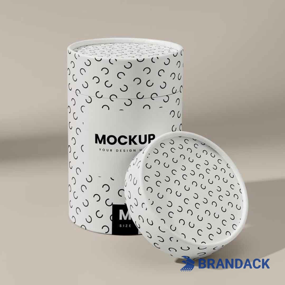 Custom Paper Tube Packaging with Design Service to Stand Out