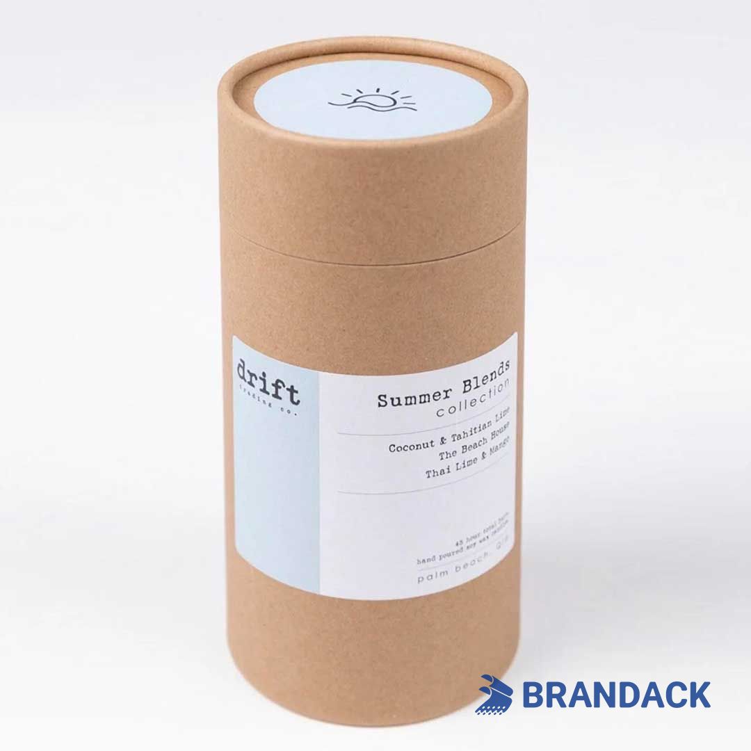 Kraft Paper Tubes Packaging – Custom Paper Tube Container