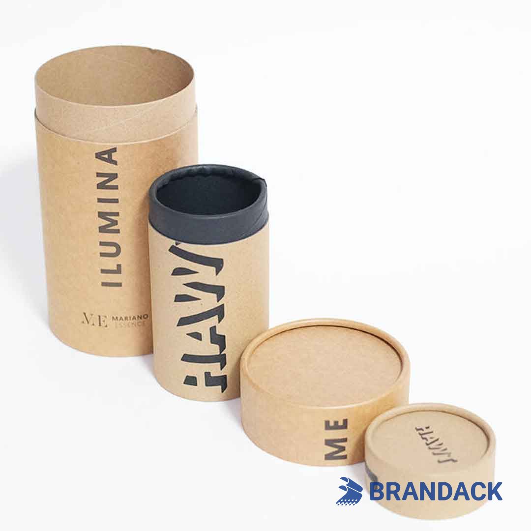 kraft paper candle tube