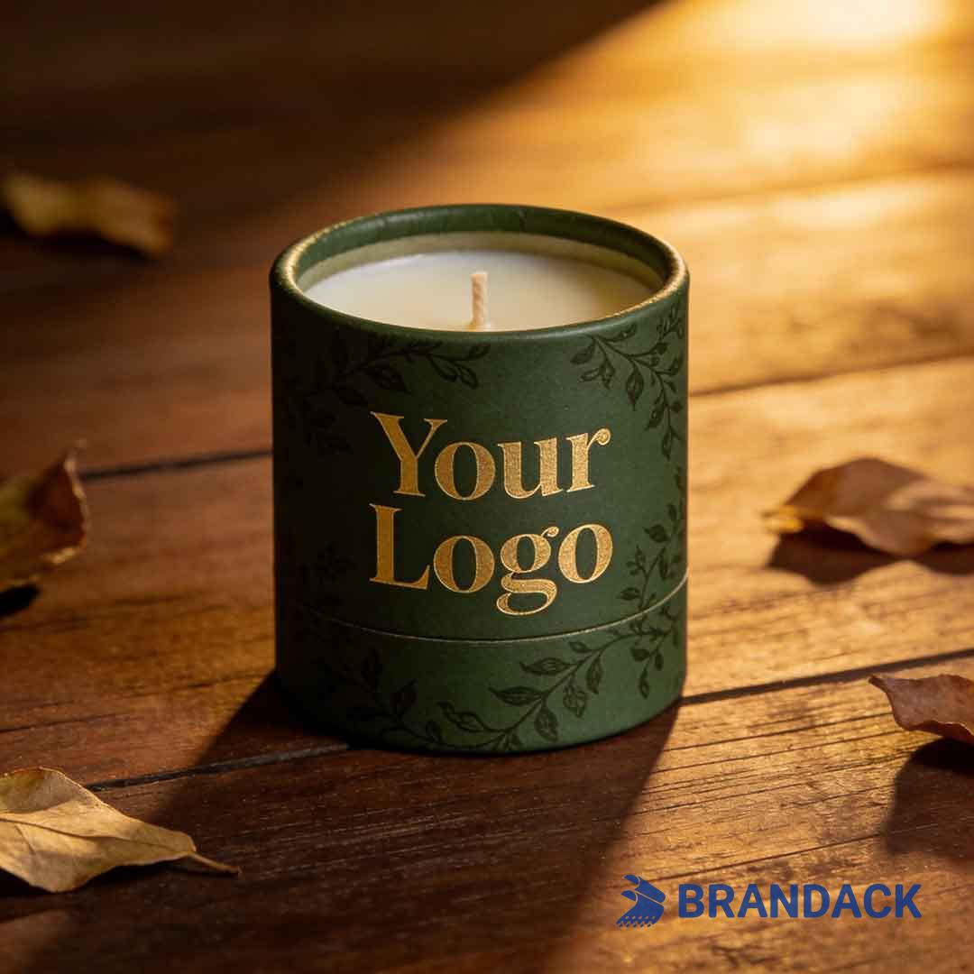 paper tube candle packaging