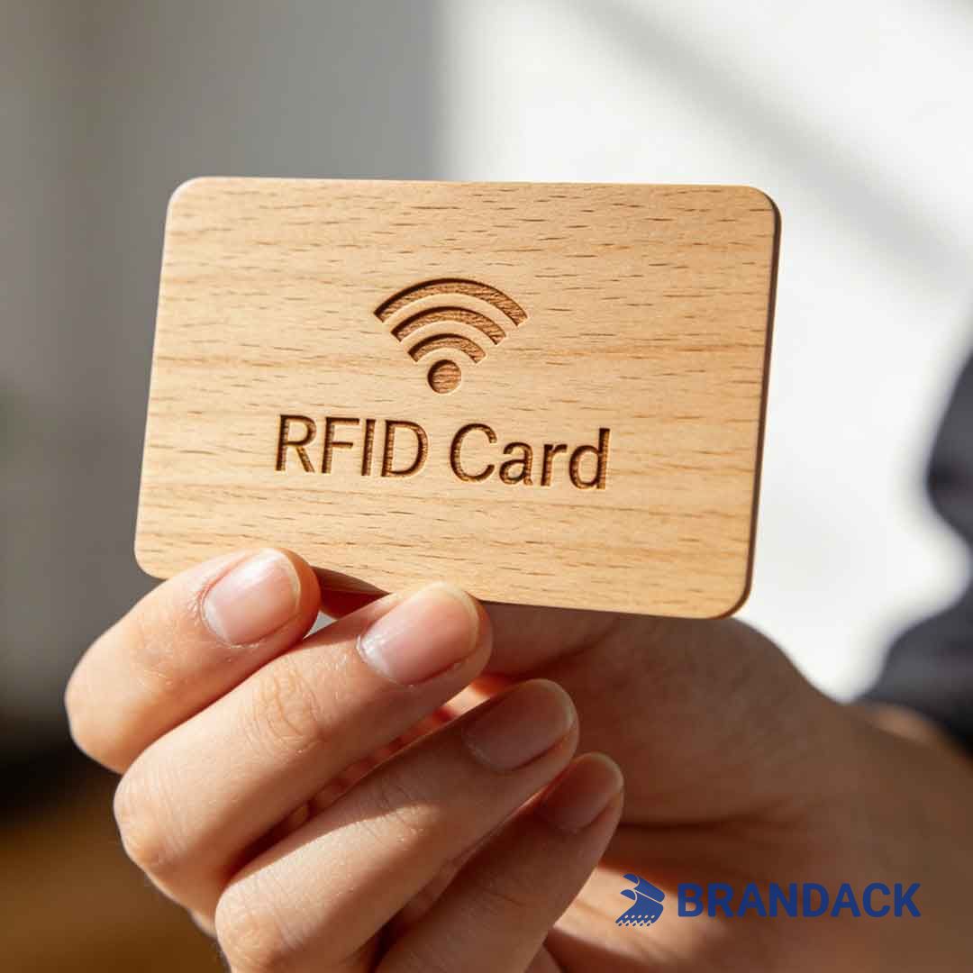 custom wooden rfid card