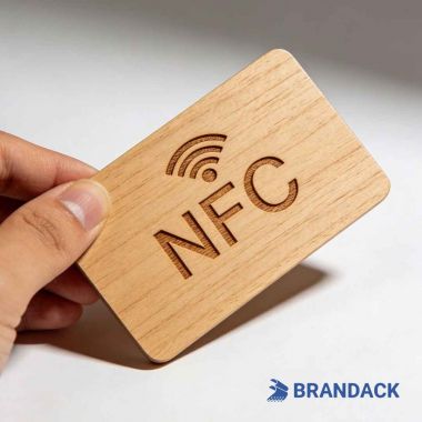 Hotel Wooden NFC Chip Tag Card Key Tailored to Brand