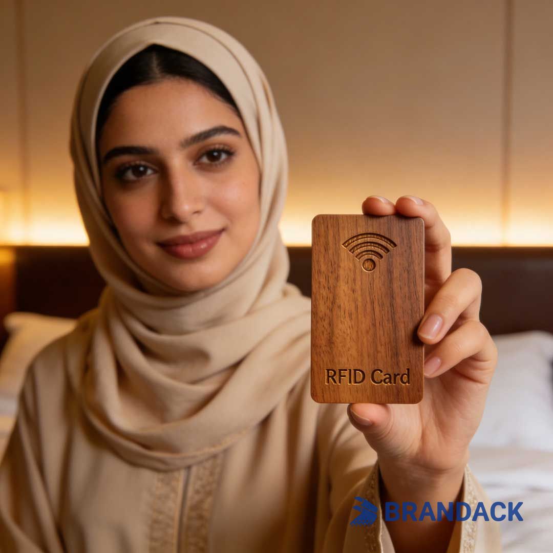 wood rfid card
