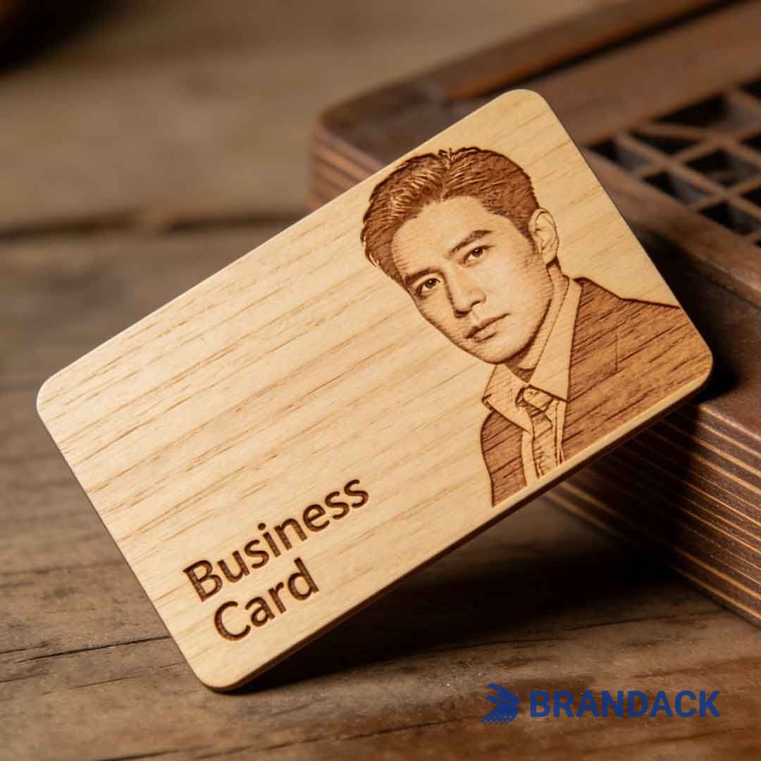 wood carving business cards