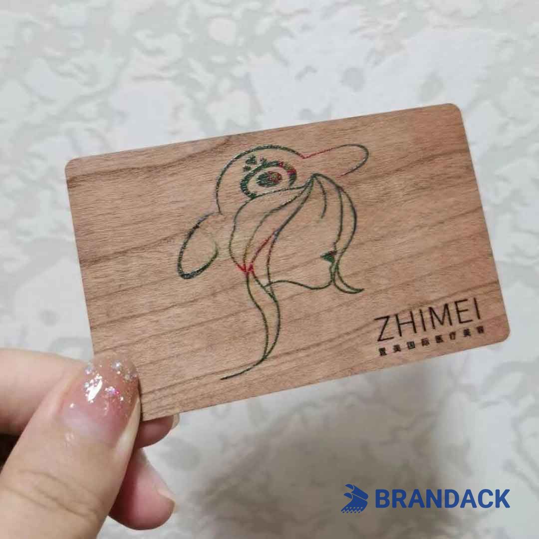 thin wood business cards