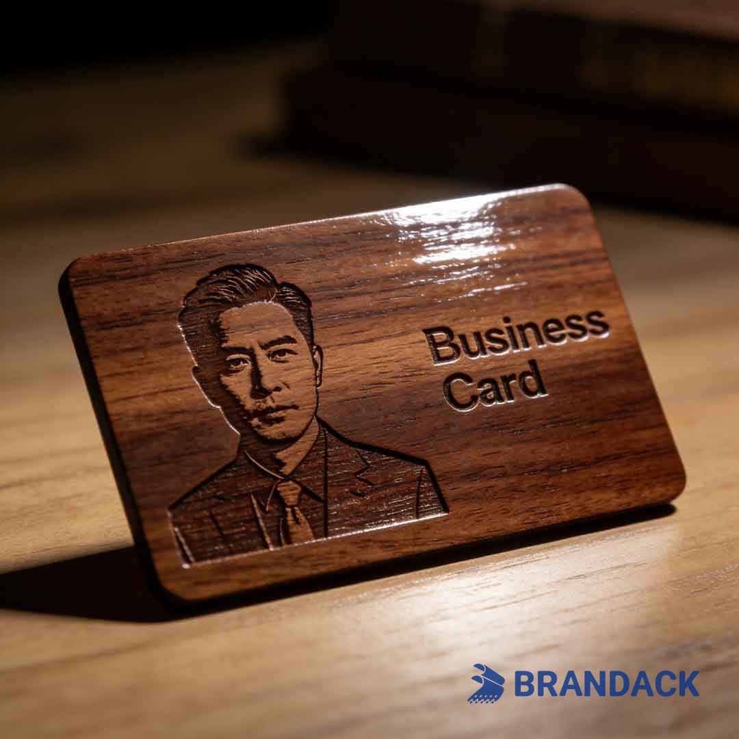Luxury Wooden Engraved Business RFID Membership Cards