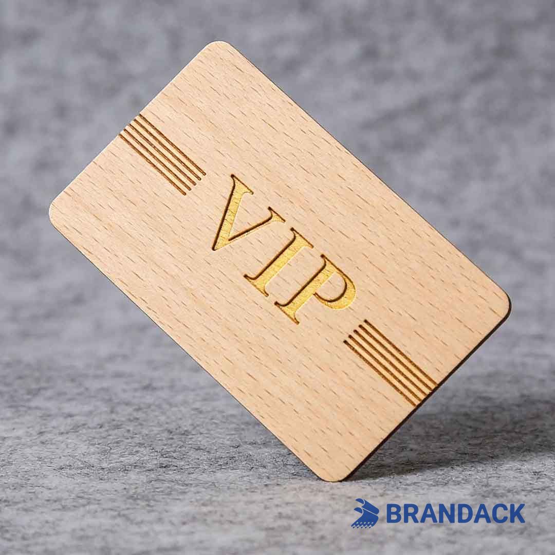 Thin Wood Working RFID Membership Business Cards