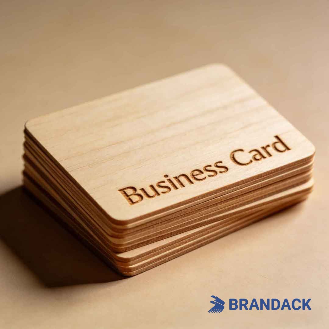 Thin Wood Working Business Cards, RFID Membership Cards Made of Wood