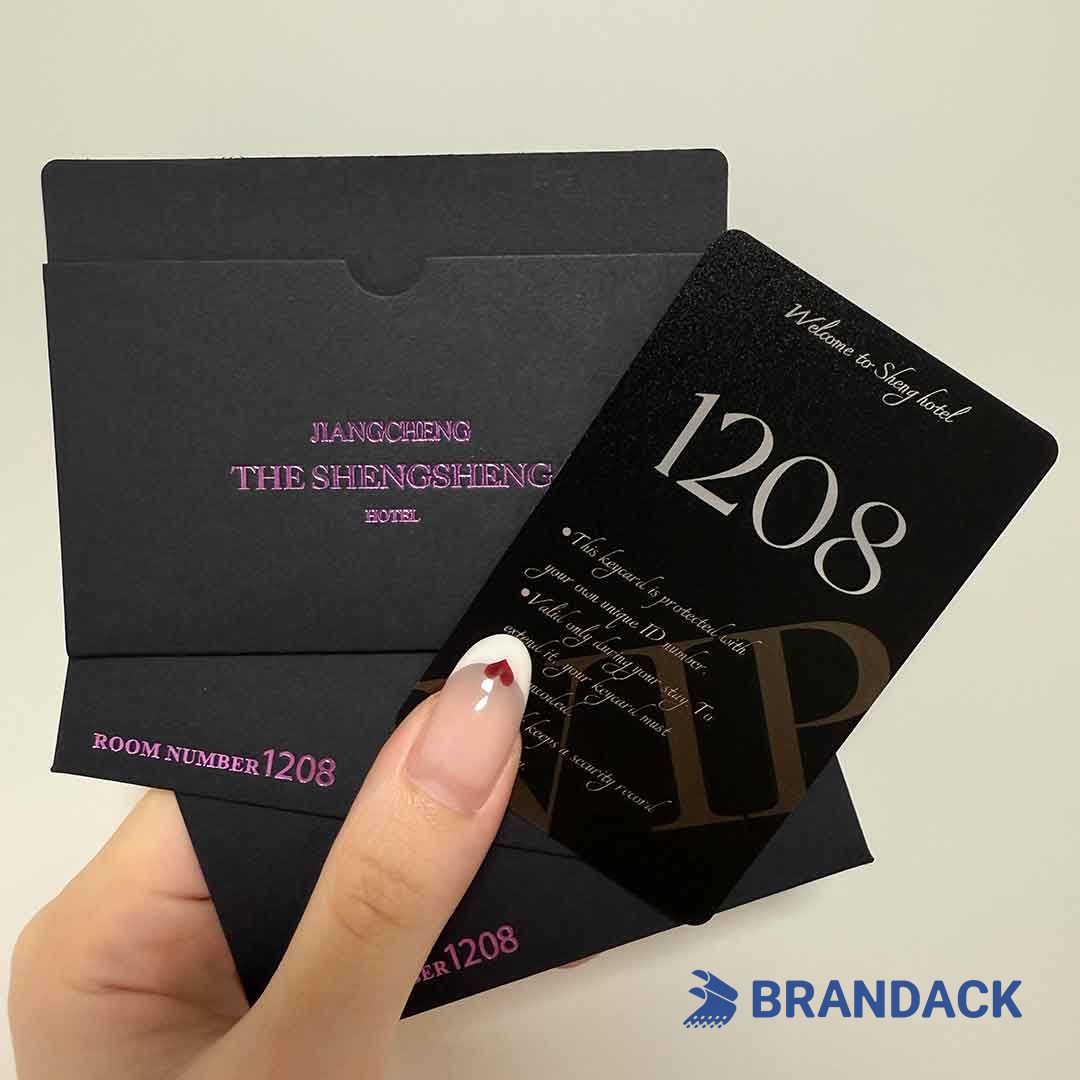 hotel key card holder printing