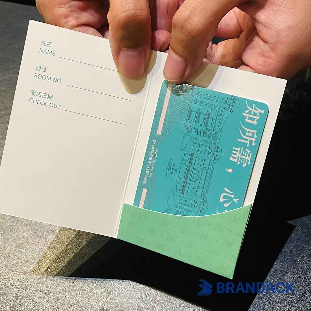 hotel key card holder