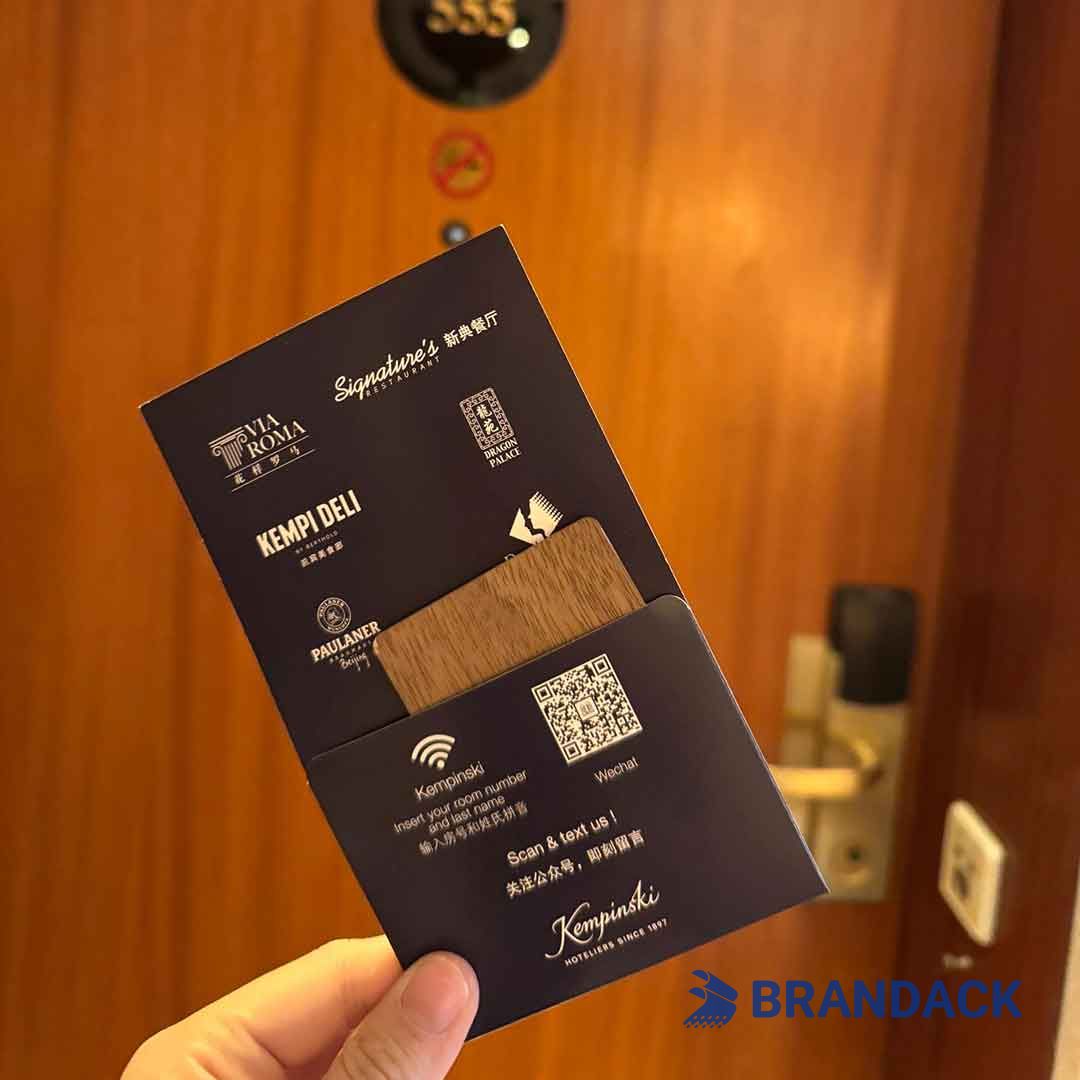 hotel key card holder design