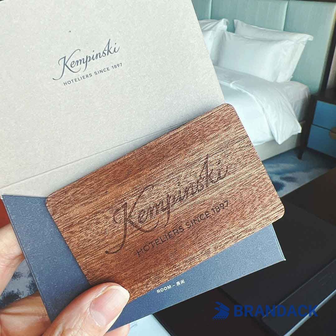 hotel room card holder