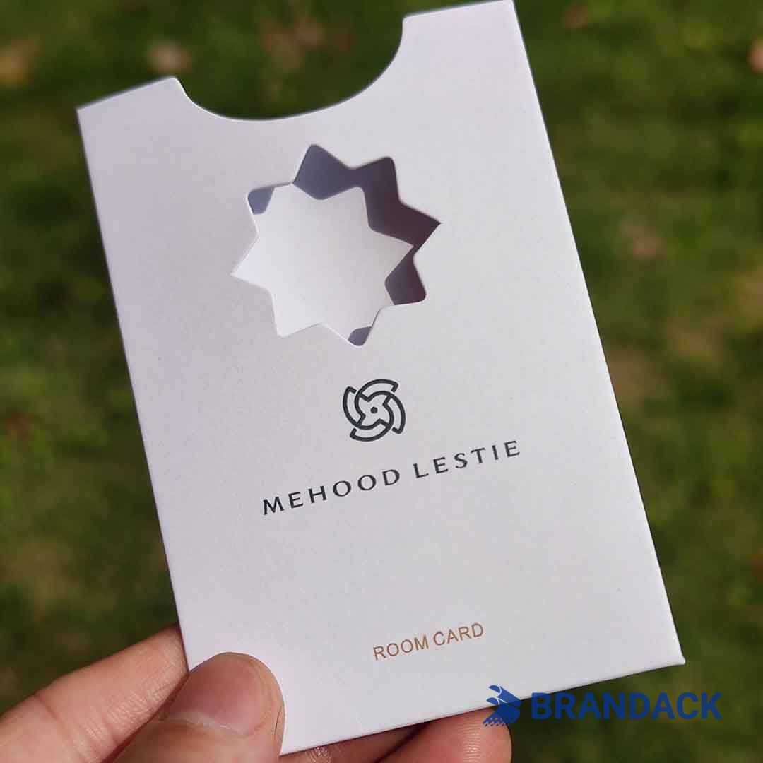 hotel key card sleeves