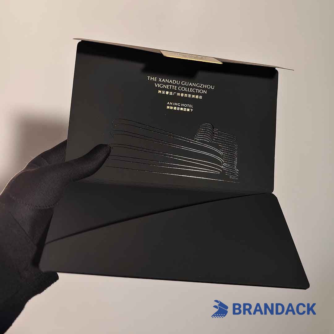 custom hotel key card envelopes