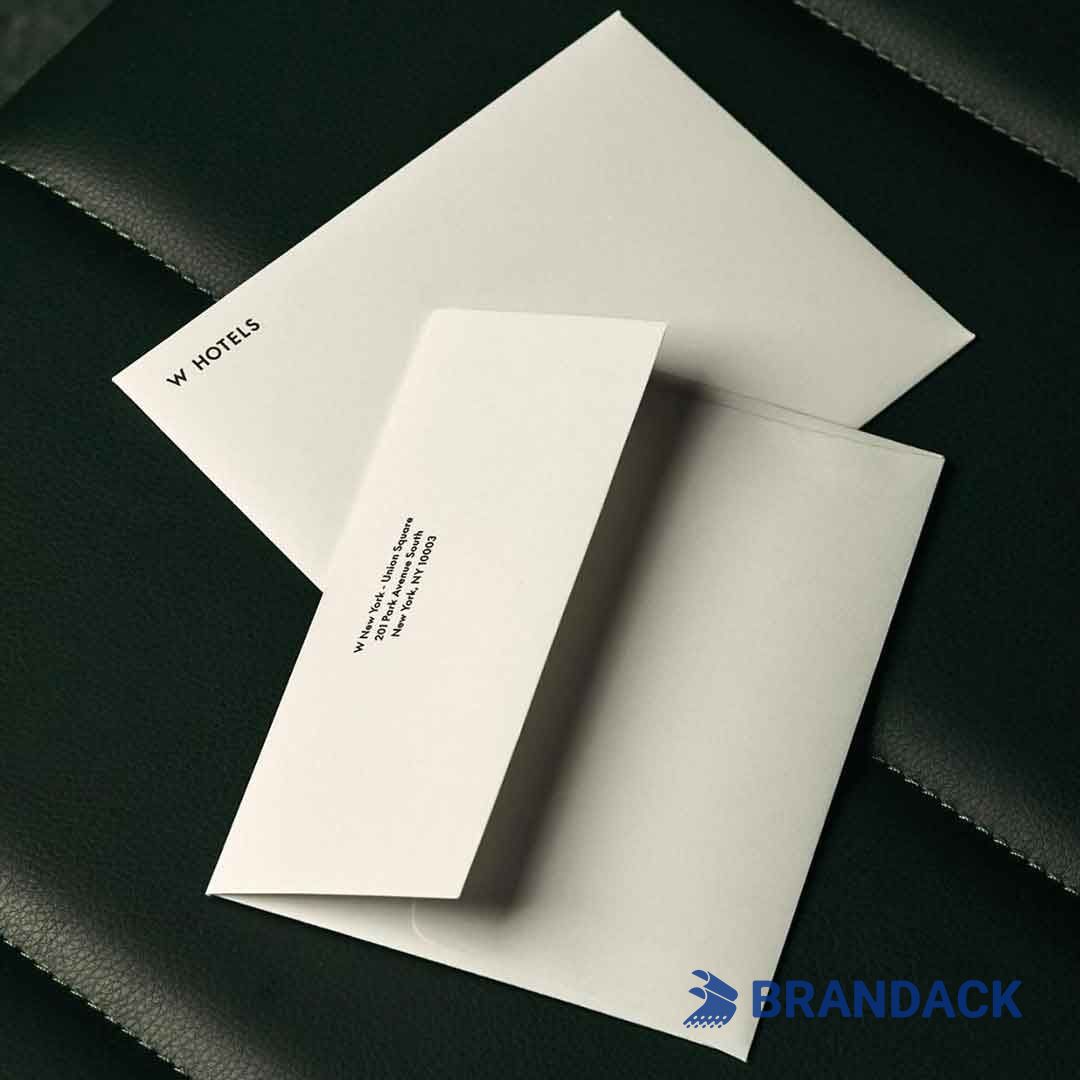 hotel room key envelopes