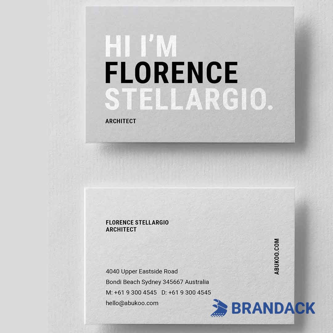 custom cut business cards