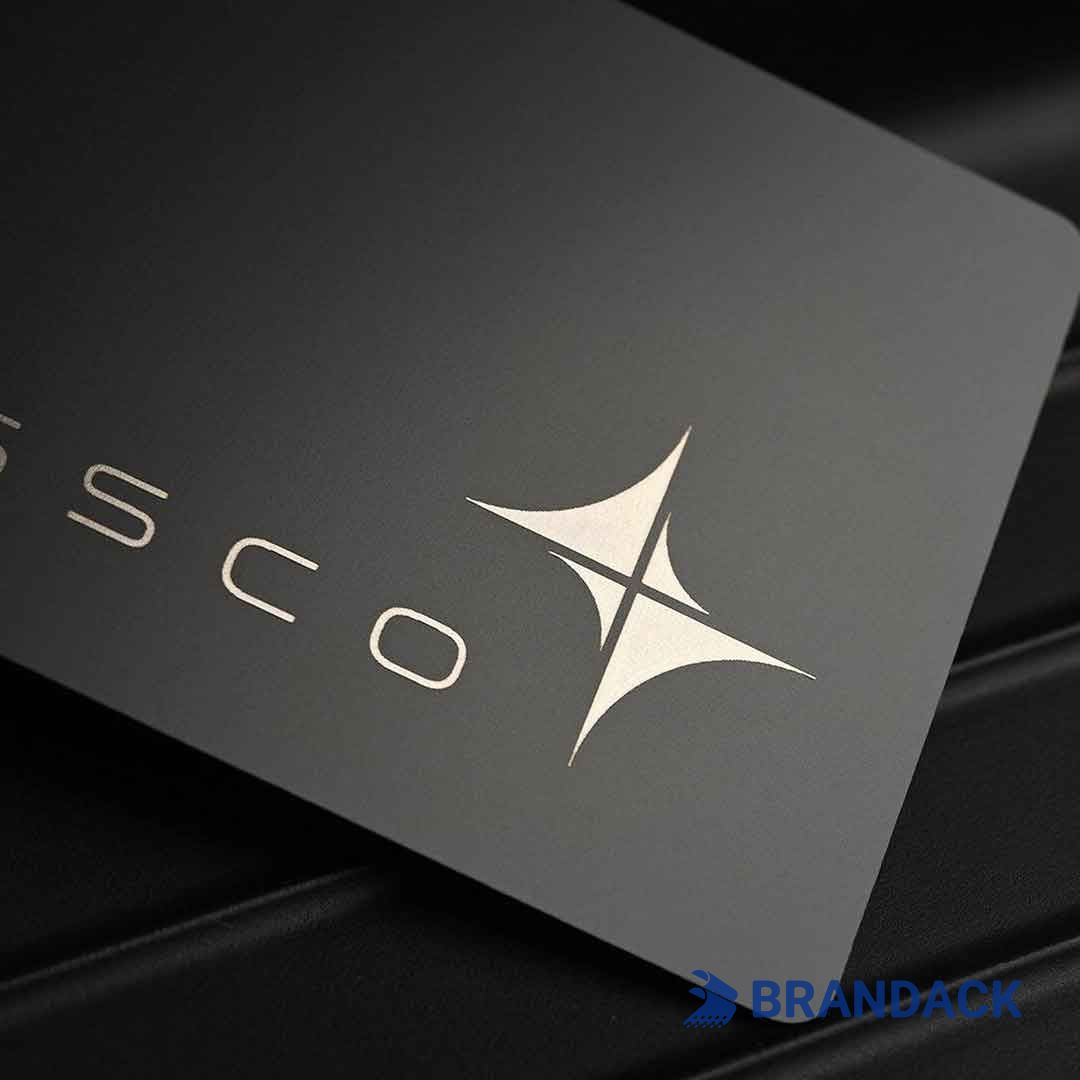 custom die cut business cards