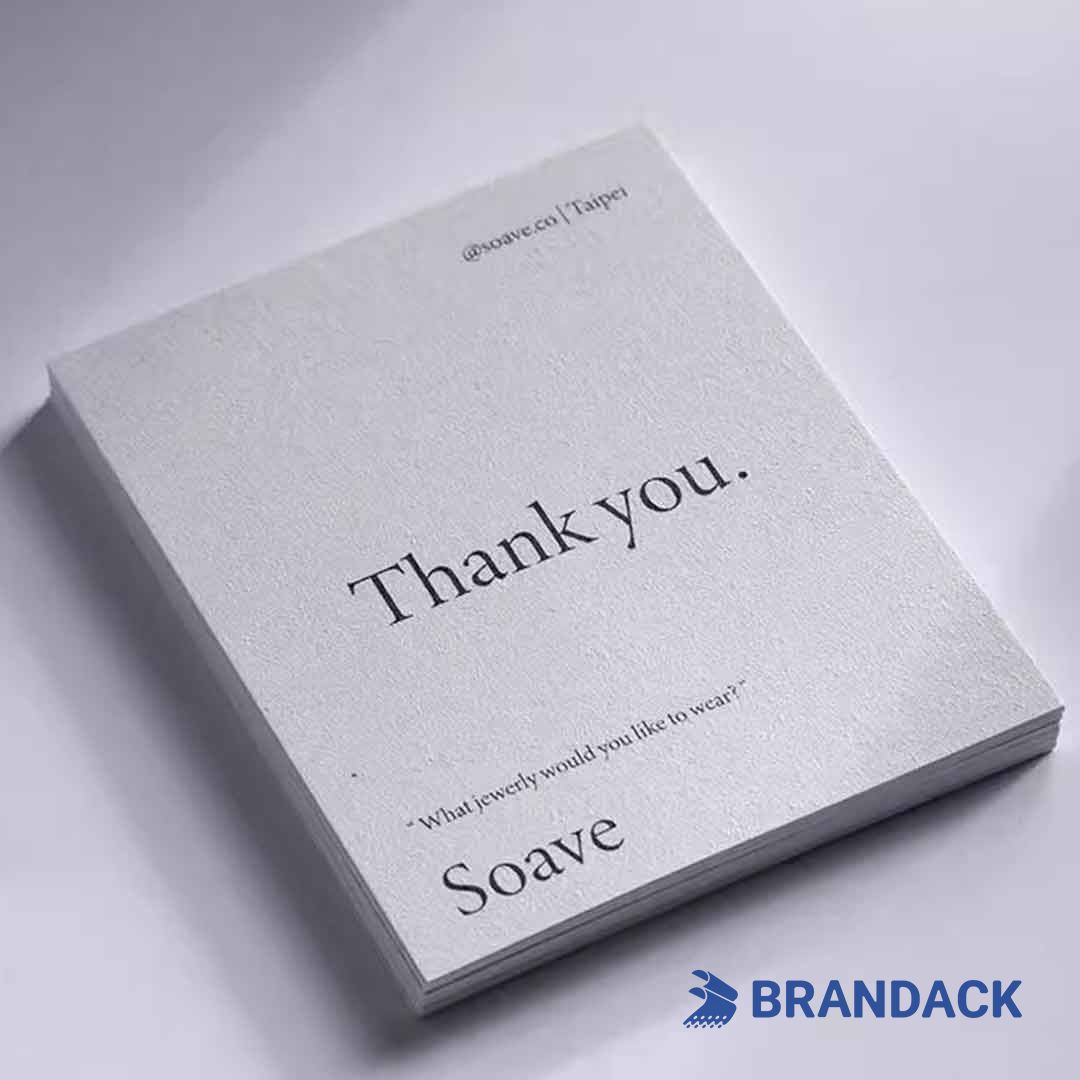 business custom thank you cards