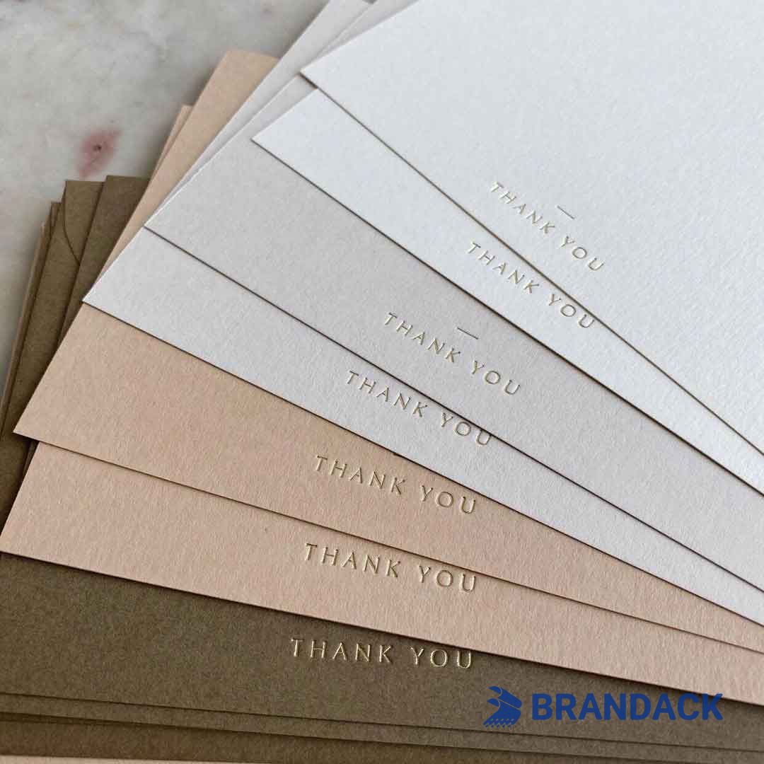 Custom Company Thank You Cards