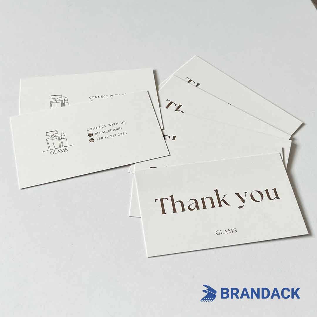 Business Thank You Cards Custom