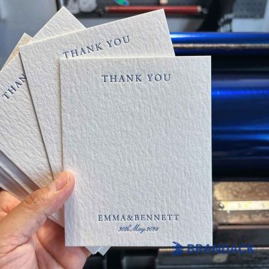 Custom Printed Business Thank You Cards to Save Time and Cost