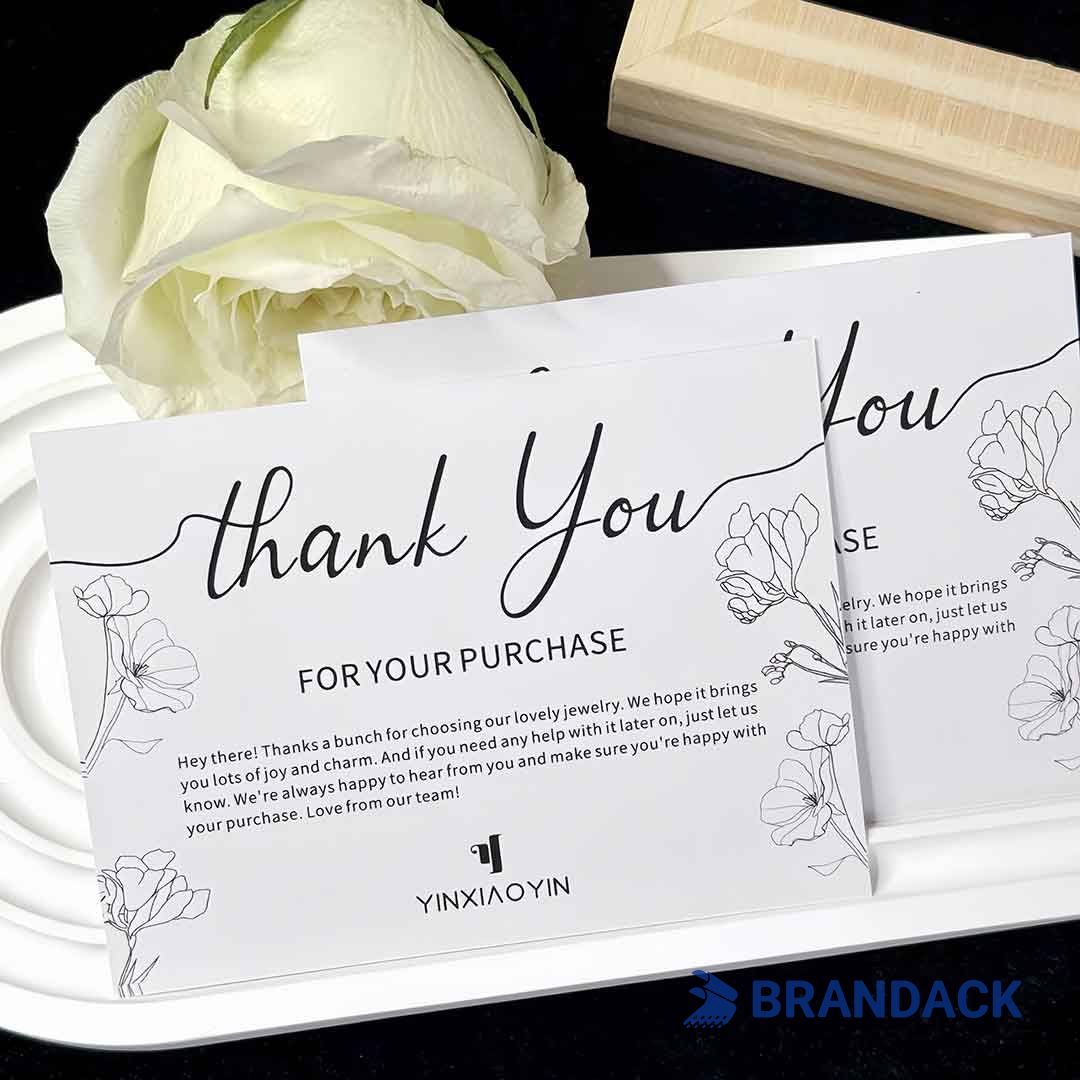 business custom thank you cards