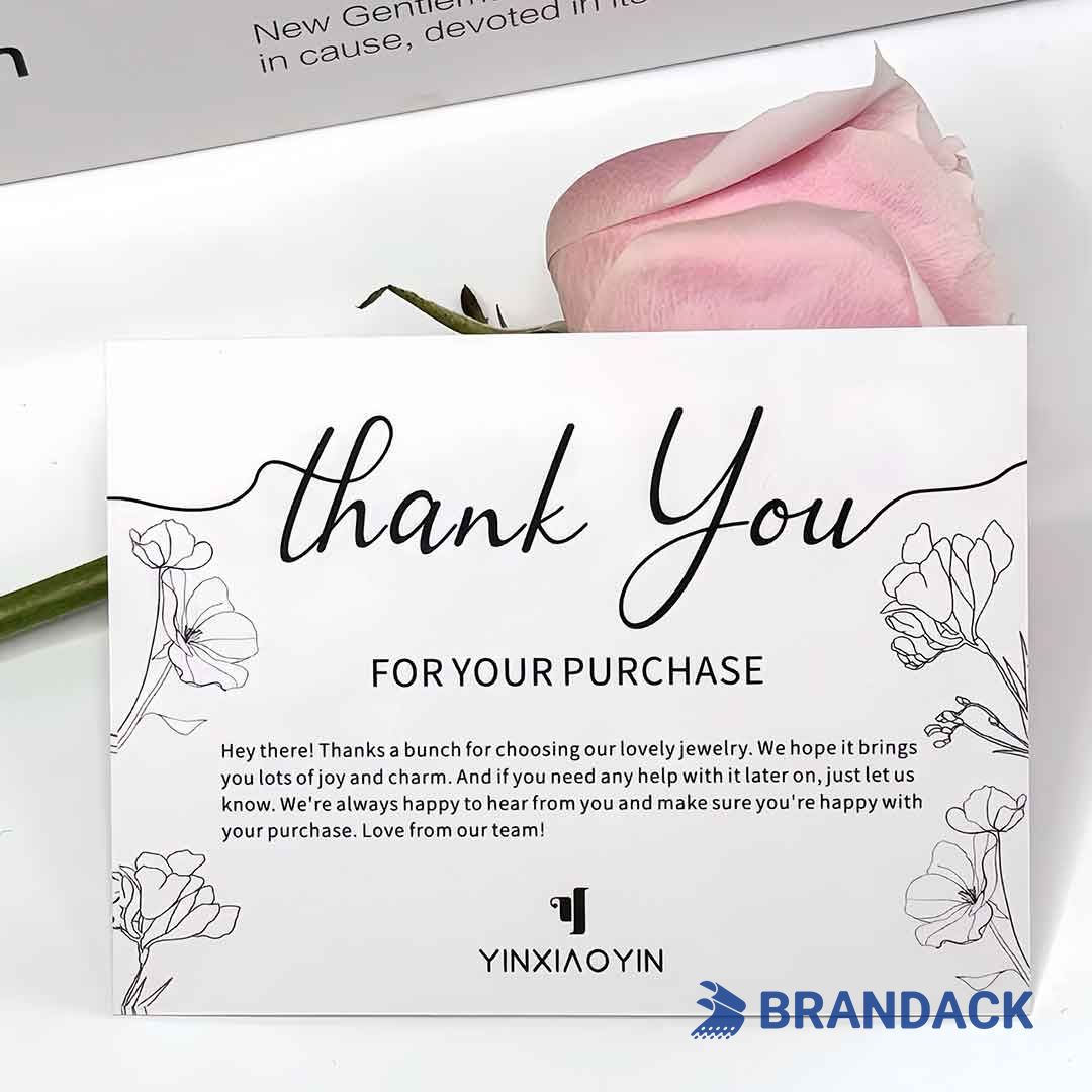 business thank you cards custom