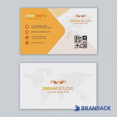 Custom Printed QR Business Cards with Design Service