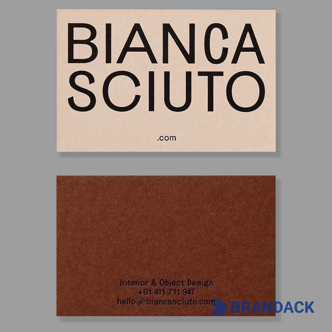 business card logo design