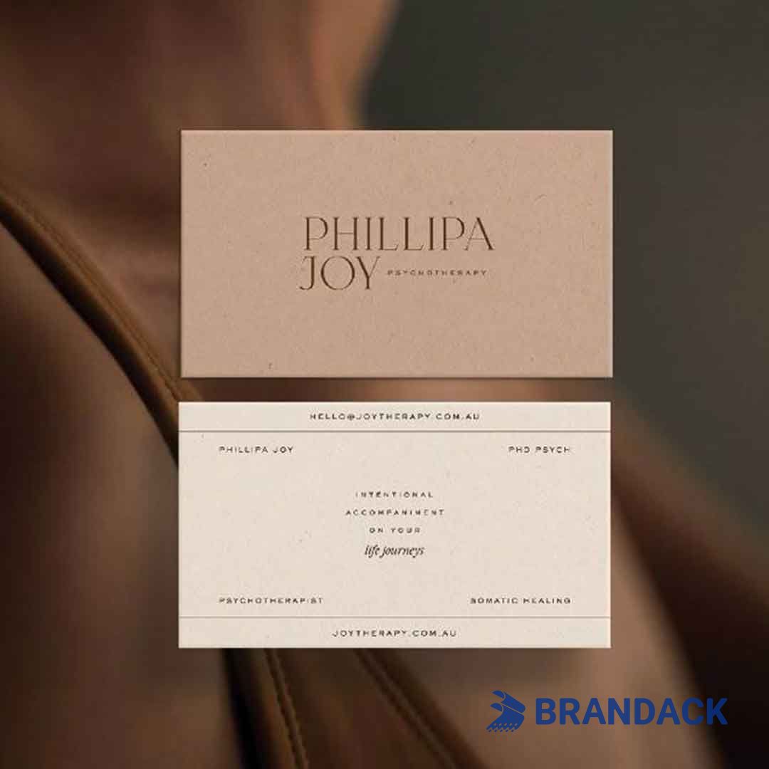 business card layout