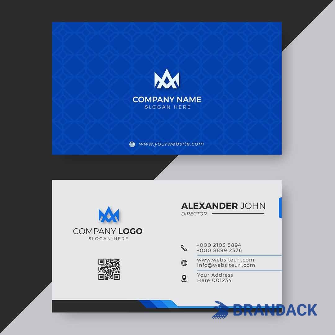 Create Business Card Design with QR Code and Print Quickly