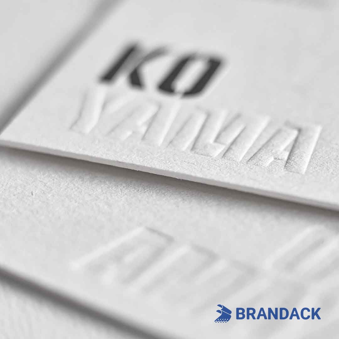Custom Embossed Business Cards Tailored to Brand