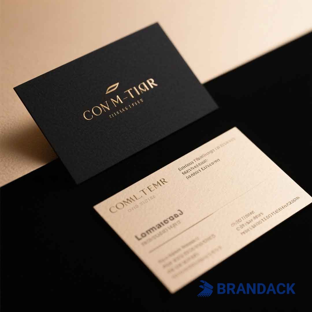embossed business cards