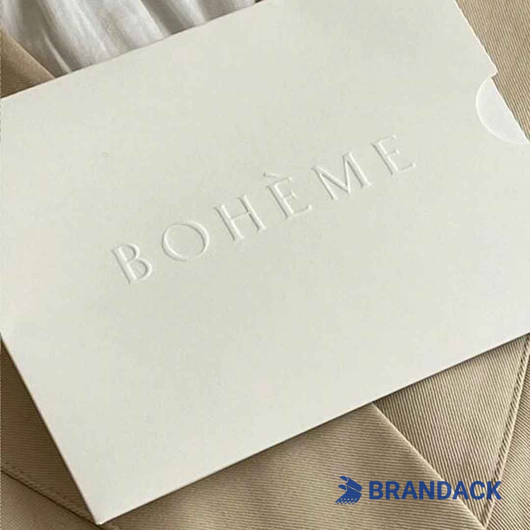 custom embossed cards