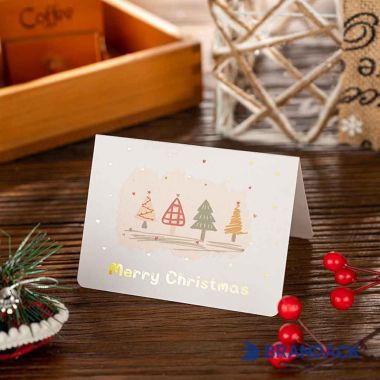 Custom Elegant Business Christmas Cards Tailored to Brand