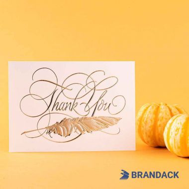 Custom Happy Thanksgiving Greeting Cards for Business