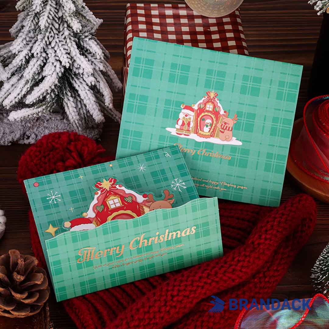 happy new year greeting card