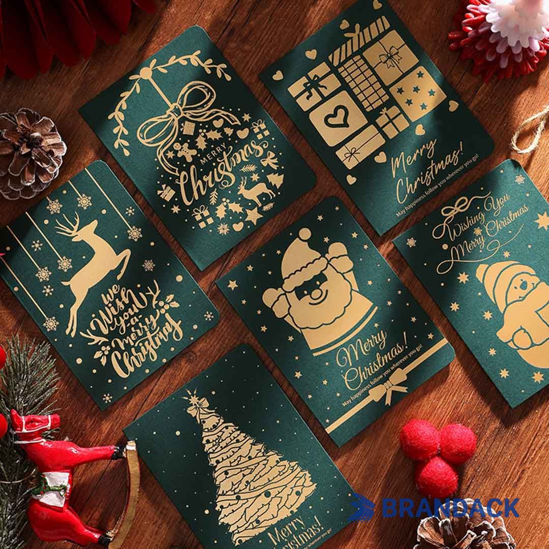 merry christmas greeting card